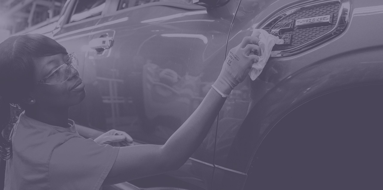 Nissan Diversity female factory worker